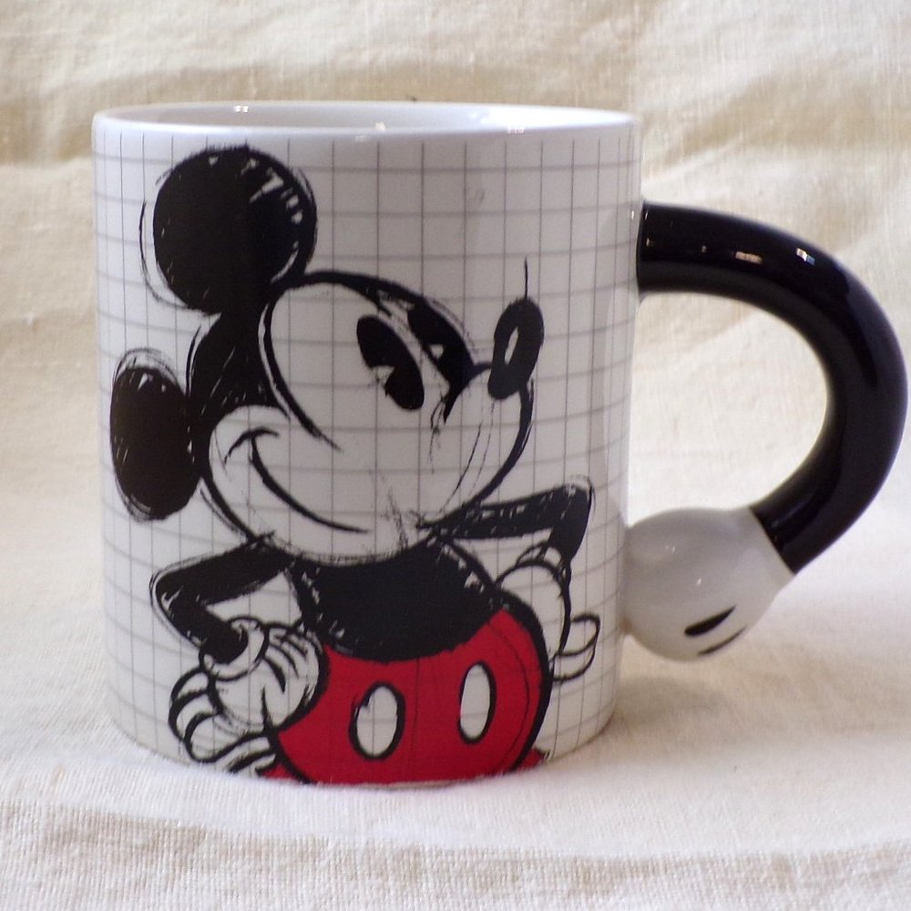 Disney - Mickey Mouse 3D Hand Glove Handle Mug